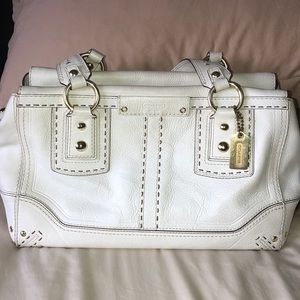 Coach leather bag